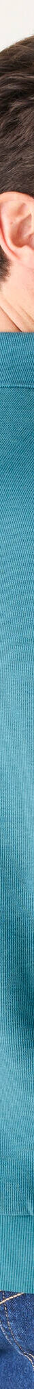 Sweat chaud col polo brodé poitrine maille côtelée (bleu océan) Sweat chaud col polo brodé poitrine maille côtelée (bleu océan)